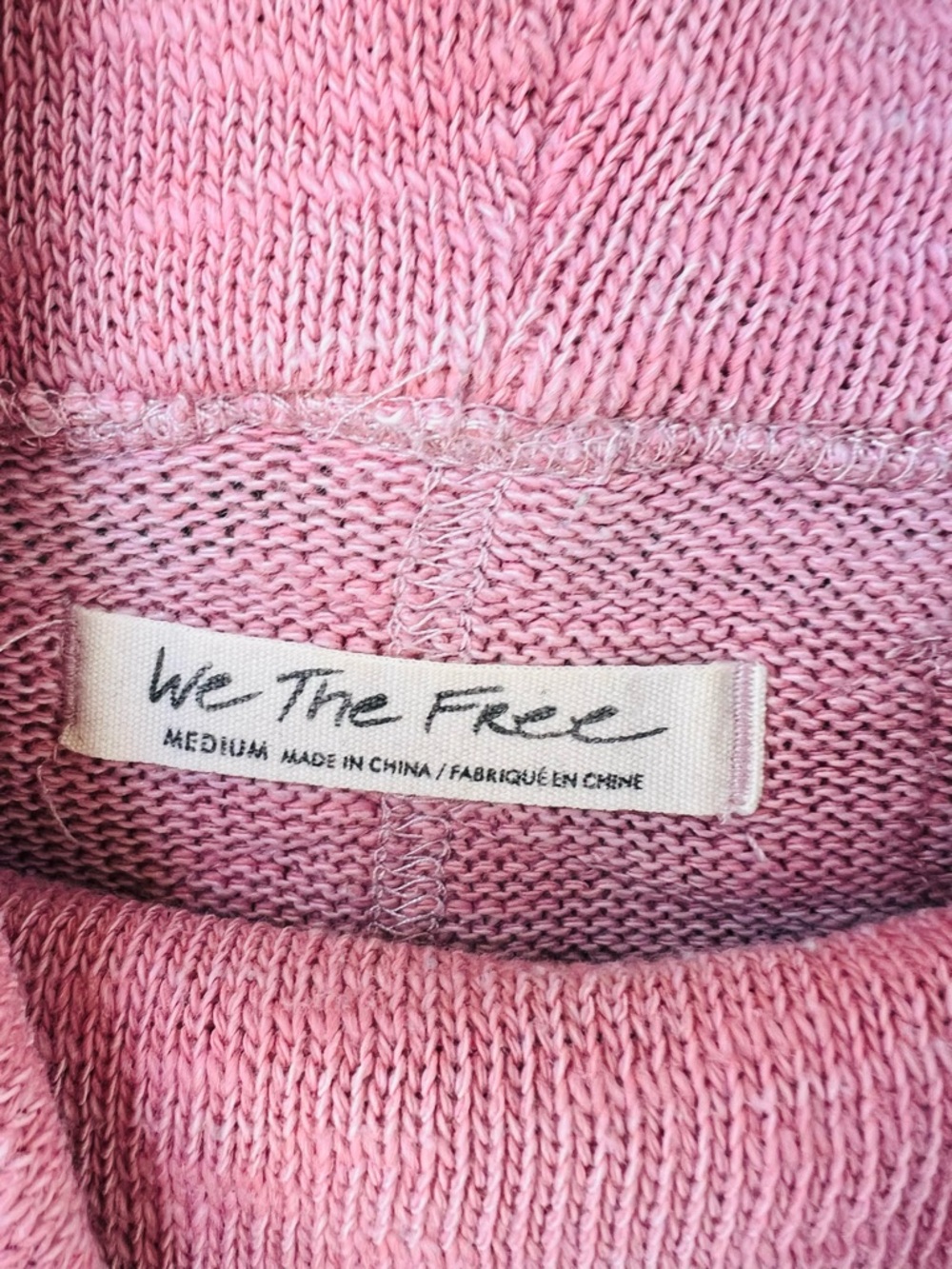 WE THE FREE TIMMY TURTLENECK SWEATSHIRT OVERSIZED MEDIUM MAUVE PURPLE - Picture 9 of 11